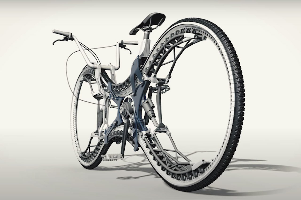 #The revolutionary infinity all-wheel drive bicycle breaks the norms of automotive design