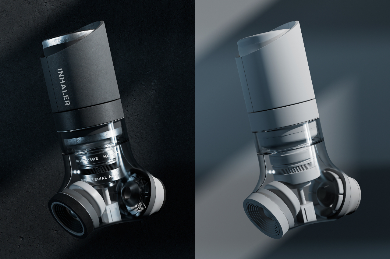 #This inhaler concept shows how you might be able to survive a cyberpunk future