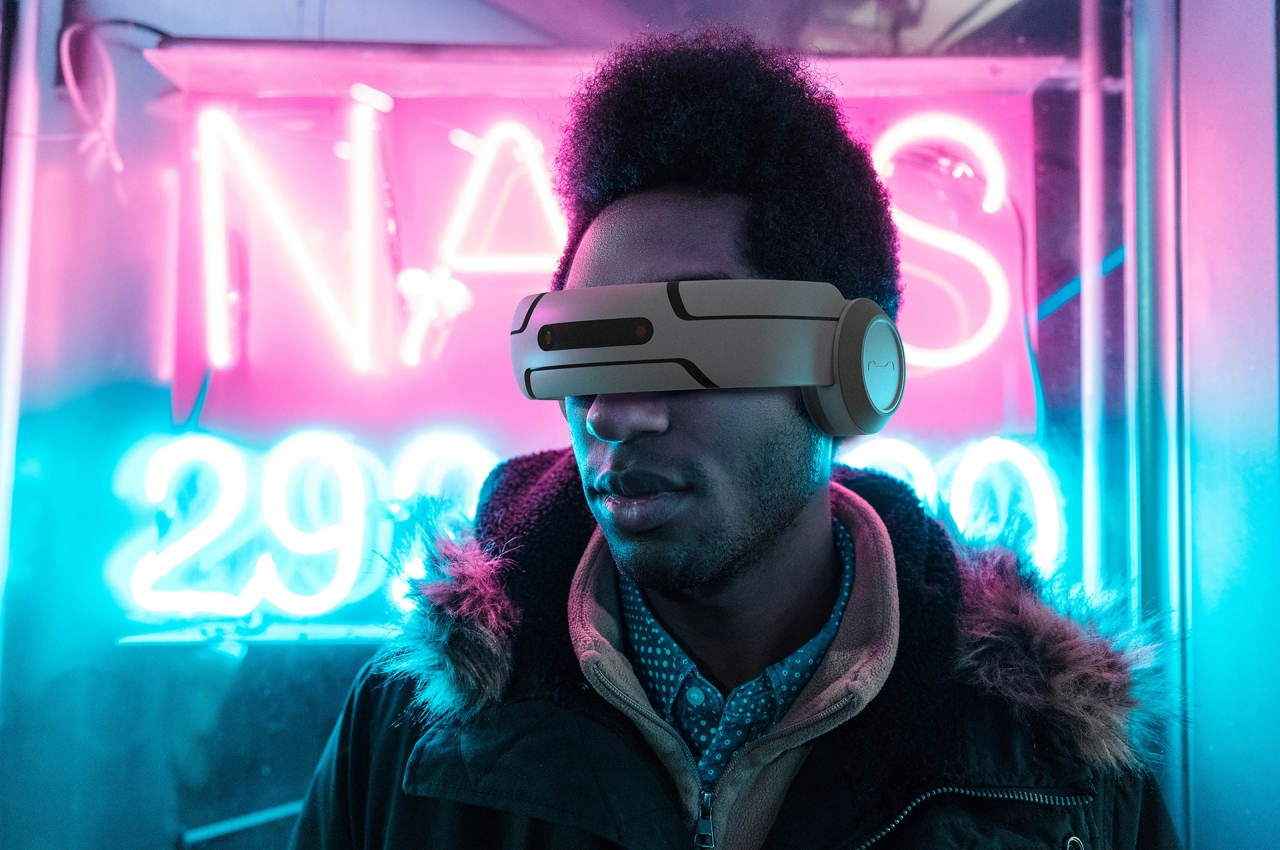 #This mixed reality headset gives you a cyberpunk makeover for the Metaverse