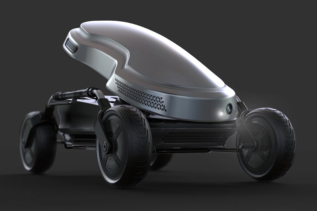 #This mobile EV charging pod rescues you when there’s no charging station nearby