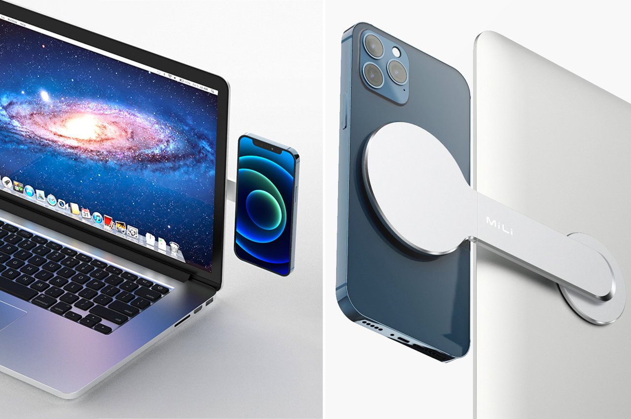 This iPhone mount for PC/laptop is the must-have for desk setup - Yanko Design