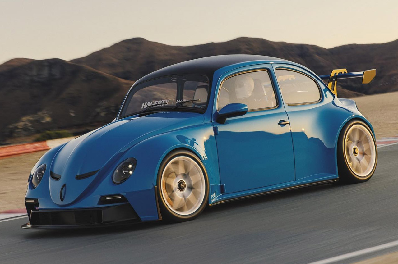 Volkswagen Beetle Merges With The Porsche 911 Gt3 In This Wildly
