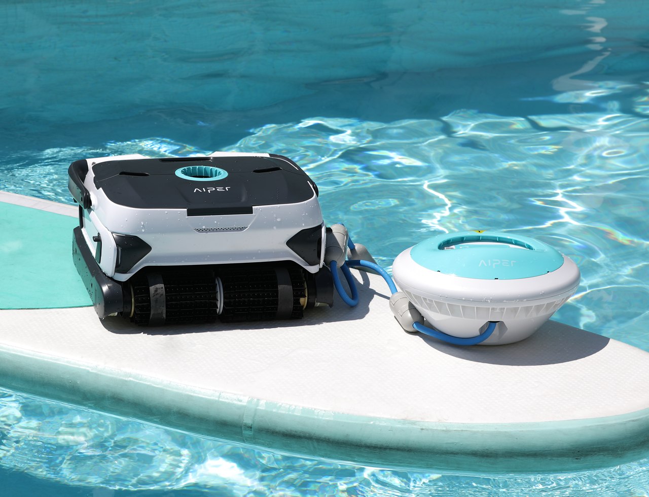 Automatic Swimming Pool Vacuum Cleaner Above Ground Robotic Auto Vac Robot 