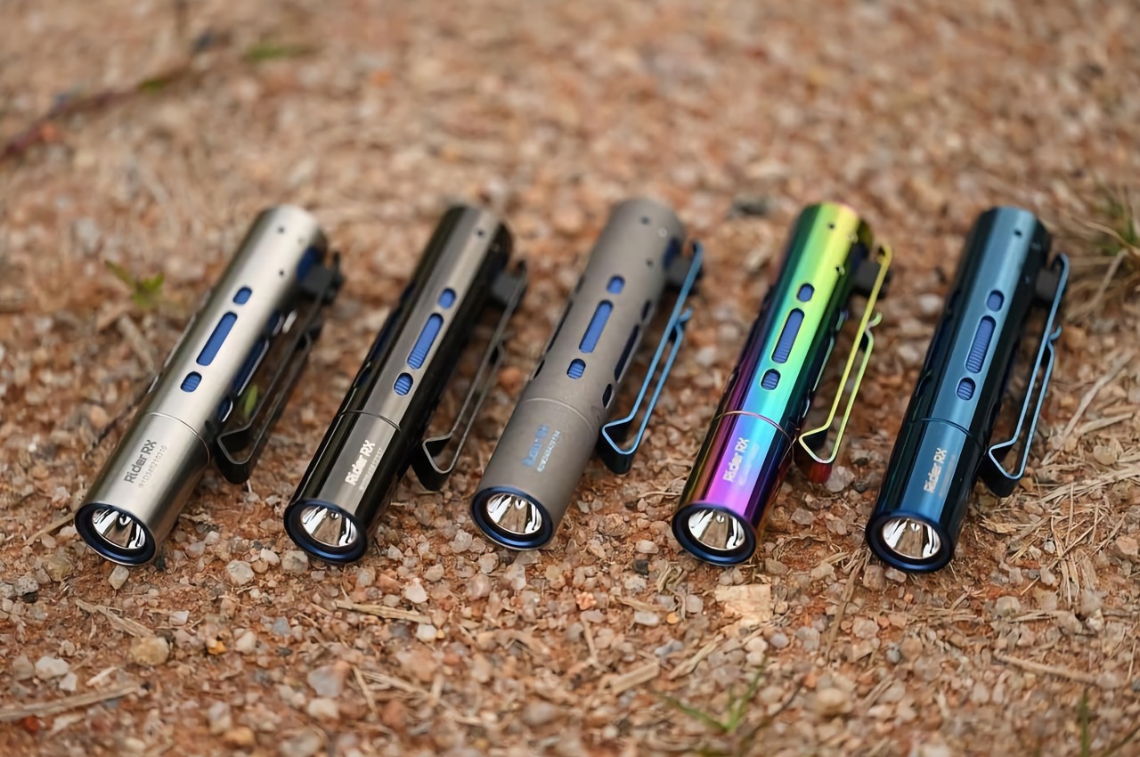 #Rider RX flashlight is an excellent gift idea for EDC lovers and fidgeters