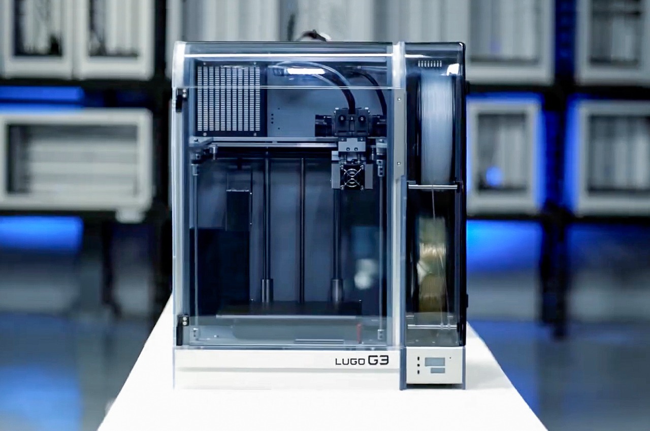 #LUGO G3 dual extruder 3D printer makes creating your dream project more enjoyable