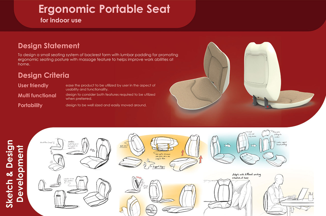 Ergonomic Portable Seat 3