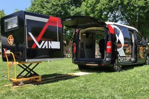 Beauer XVan can transform almost any van into a temporary weekend camper