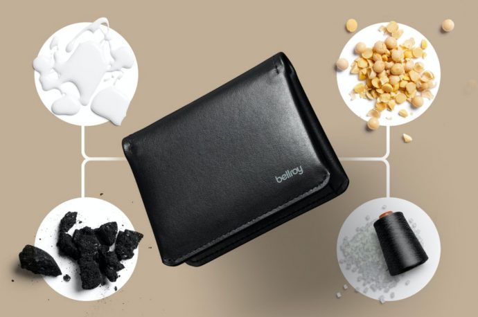 Bellroy Slim Sleeve wallet embraces a new kind of plant-based leather