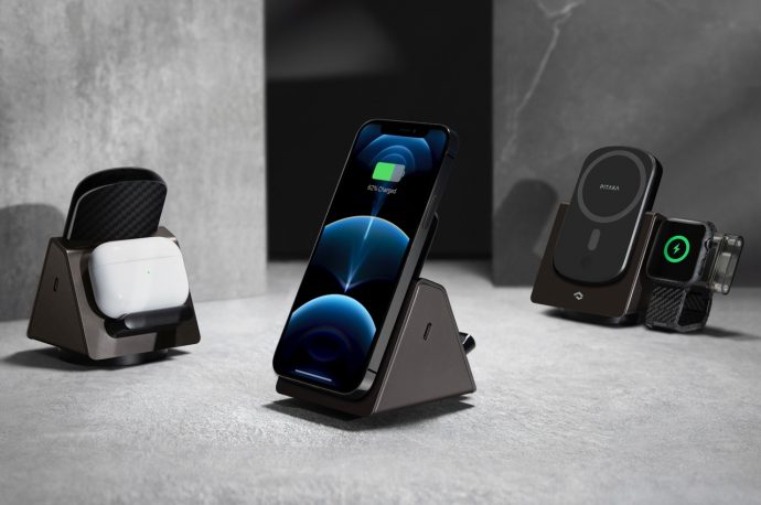 The only Apple charger you need – the MagEZ Slider wirelessly charges ALL your Apple gadgets and even has a detachable power bank