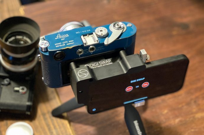 DIGI SWAP gives your old film camera a new lease in life as an upcycled digital camera