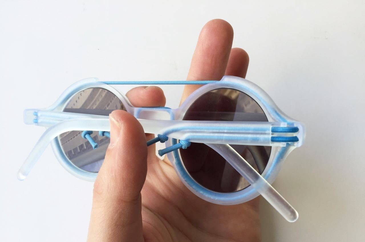 #Elastic Hinge eyeglasses is an alternative design for traditional metal hinges