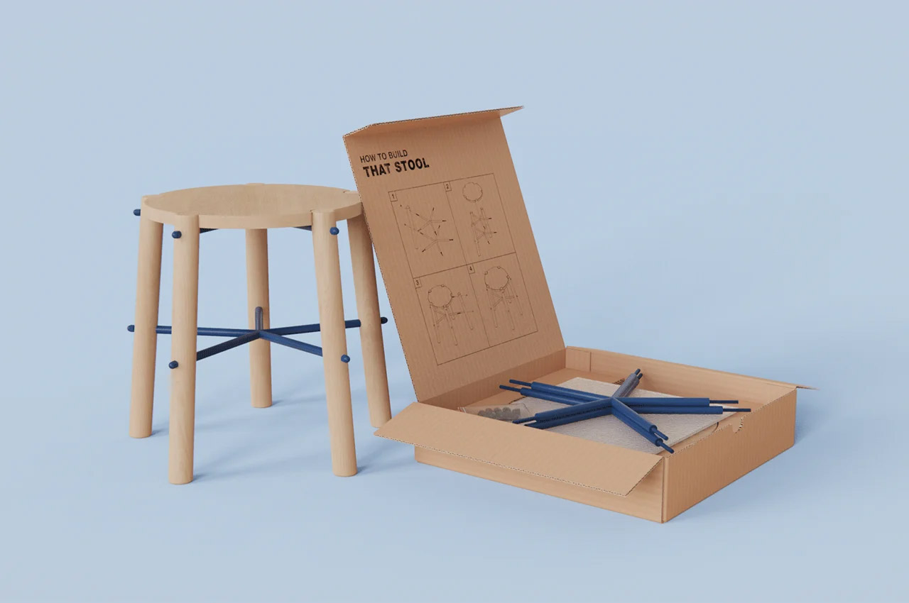 #Flatpack furniture designed to perfectly complement the tiny home movement