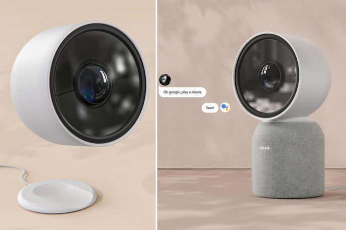 Google Cinema projector with its own wireless speaker is the fancy way to bing-watch movies in your ‘Nest’