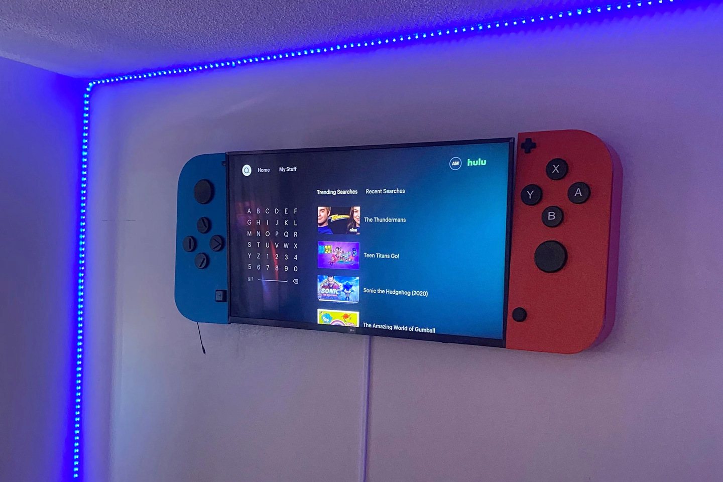 #JoyCon-shaped TV cabinets attach to the sides of your television, turning it into a massive Nintendo Switch!