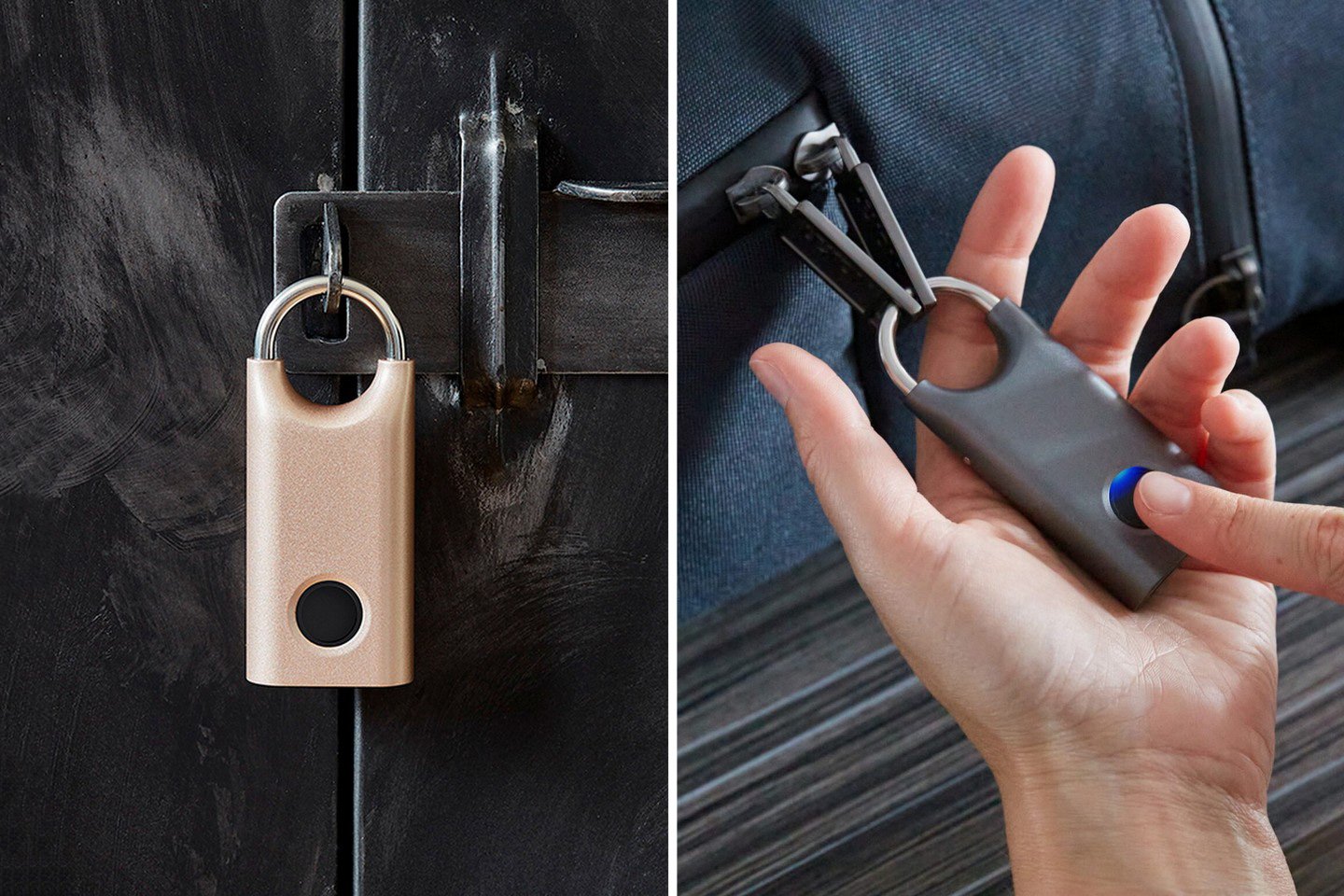 #Tiny biometric lock lets you secure everything from your gym bag to locker with a fingerprint
