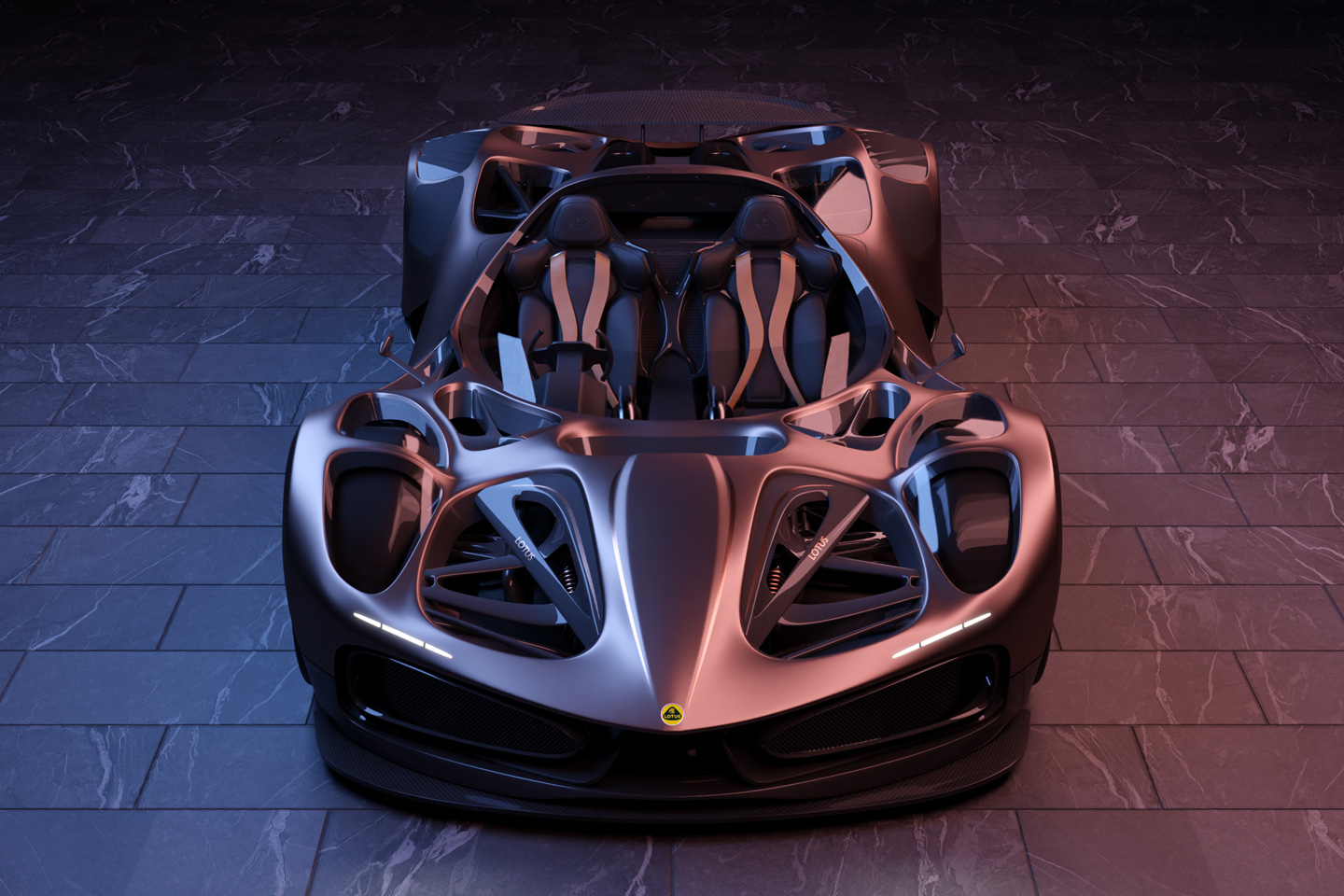 #Stunning Lotus concept EV turns the chassis into its primary outer design element