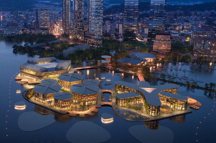 OCEANIX Busan Sustainable Flowting Cities