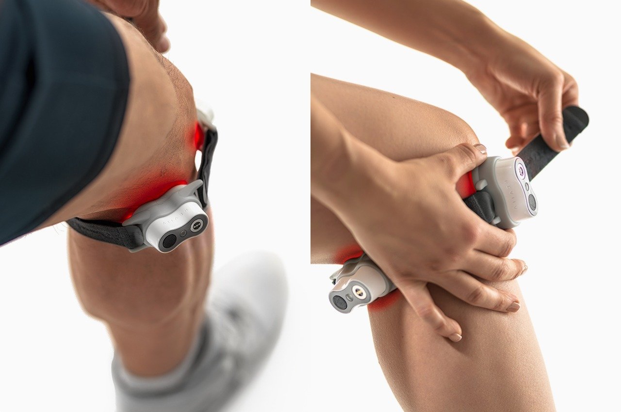 #Relieve knee pain and heal injuries with this innovative dual-light therapy of the Reviiv Knee+