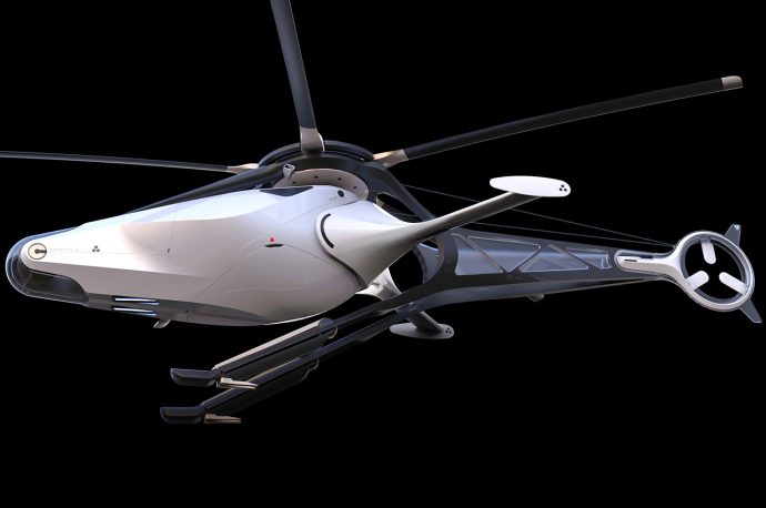 This aerodynamically tuned drone is for covert missions in urban warzones