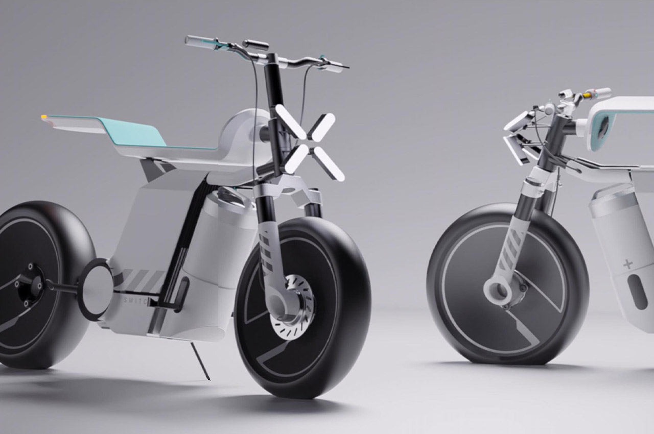 BMW Motorrad x NVIDIA electric bike has swappable modules for flexibility  of use - Yanko Design