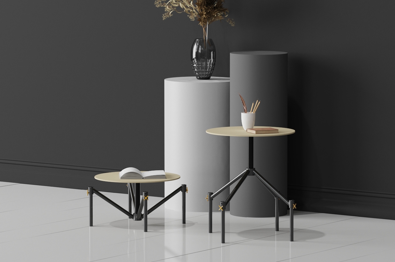 #This reversible table concept is a coffee table and side table in one