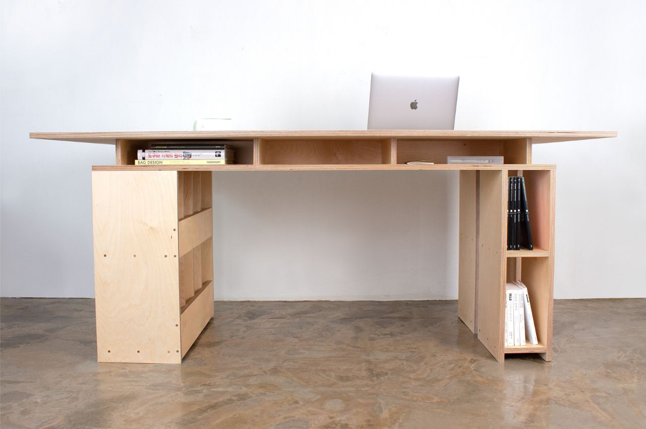 #This table also serves as storage for your working and display needs