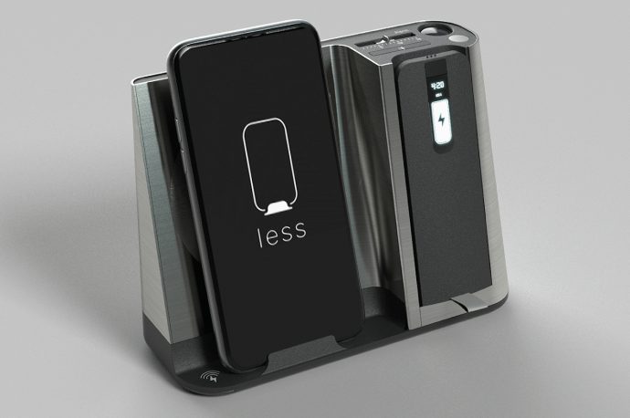 This wireless charger concept keeps distracting notifications and people at bay