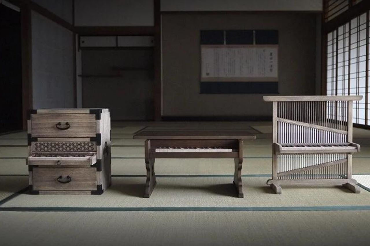 #Toy piano prototypes inspired by Edo-era reimagines Japanese piano and furniture