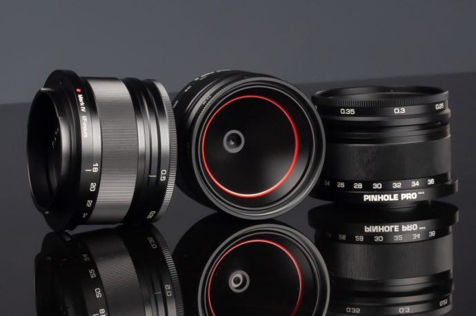 World’s first Pinhole Lens with a variable aperture brings a retro touch to your modern camera