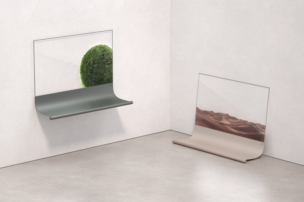 #Concept LG Display appears like a scroll, looks great in matte finish
