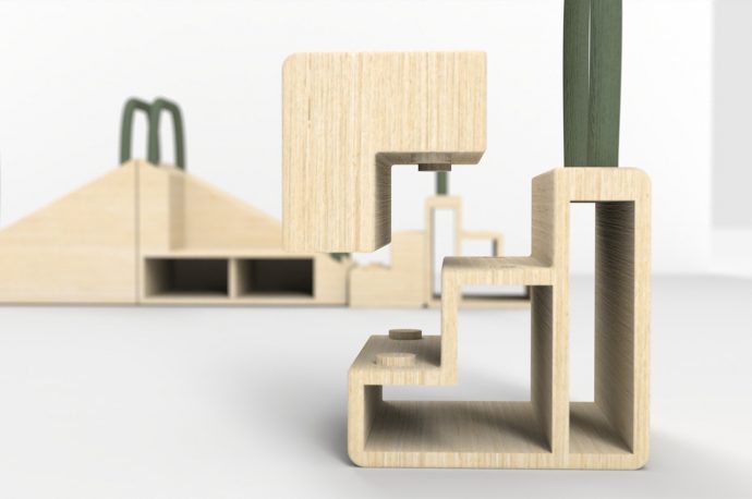 Concept STRAMP Chair and Table