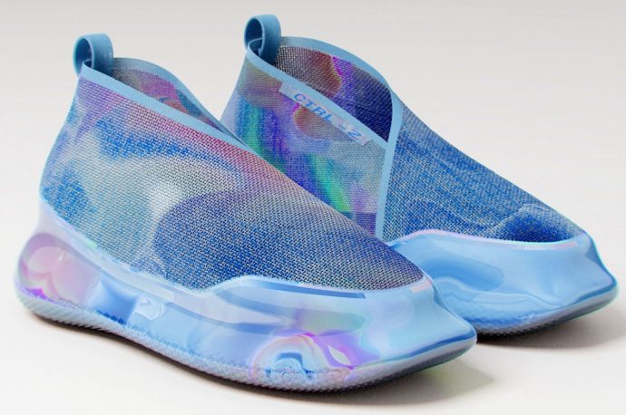 Watercolor Sneakers Trainers