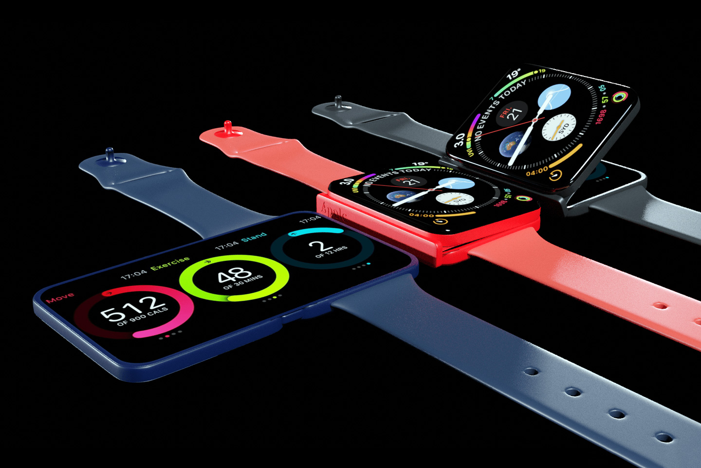 #Absurd Apple Watch concept with folding display makes me question my sanity