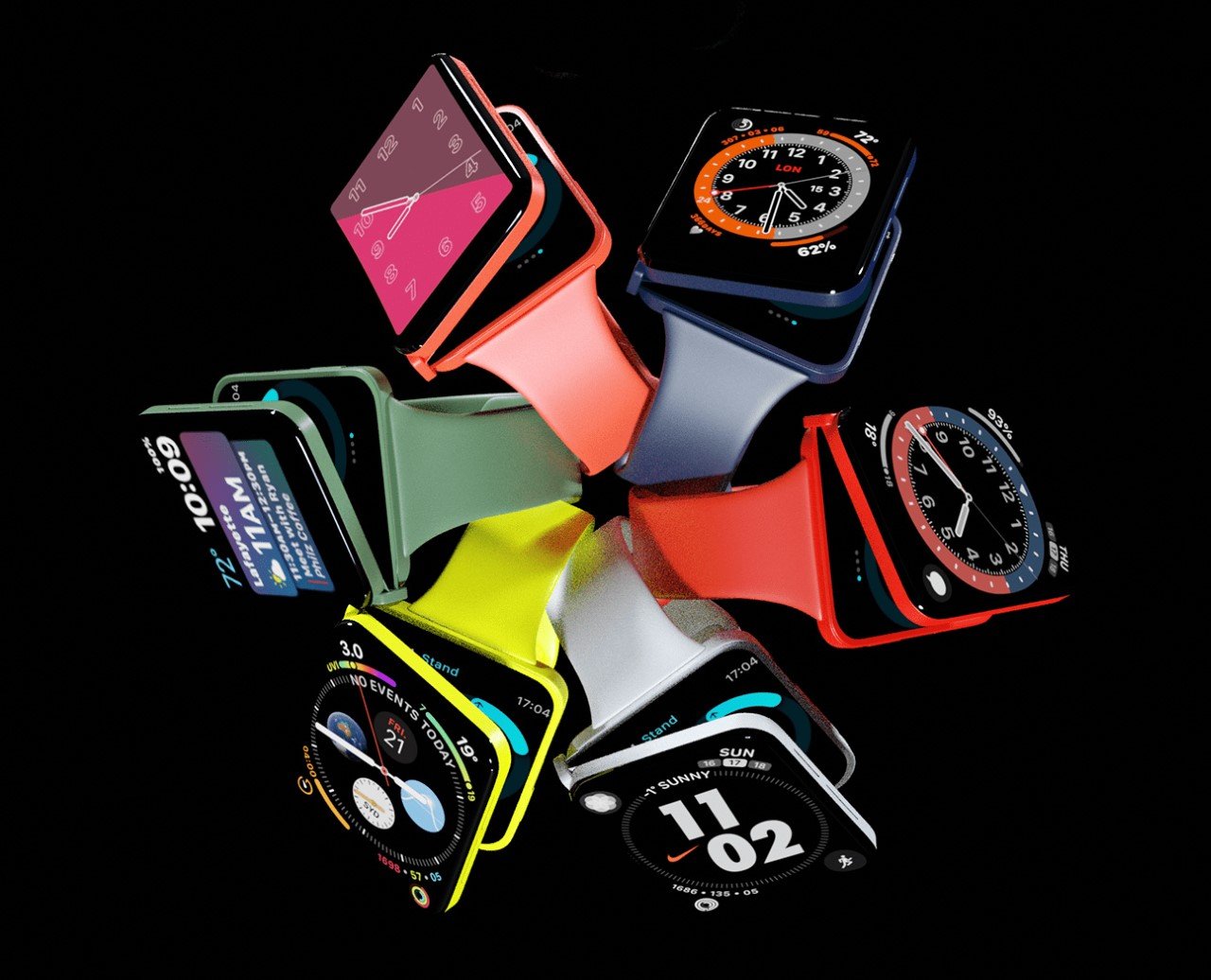 vedhæng Lægge sammen Ubarmhjertig Absurd Apple Watch concept with folding display makes me question my sanity  - Yanko Design