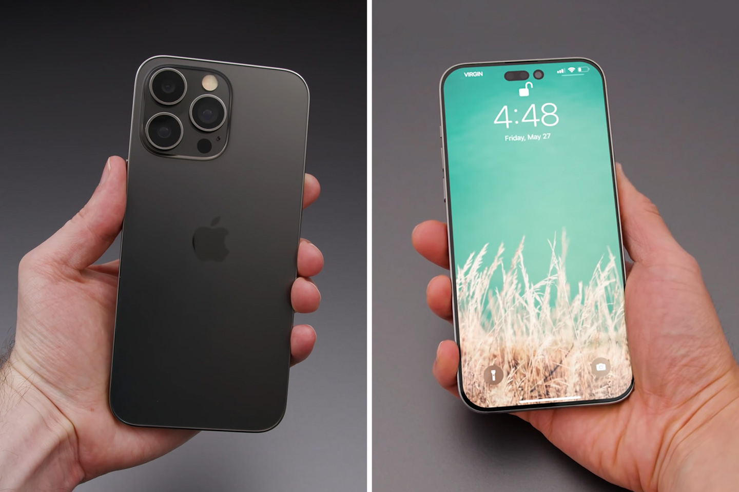 #Leaked iPhone 14 Pro dummy prototype shows a much larger camera bump, and no more notch