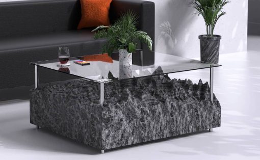 Charles Birshaw Topographic Coffee Table Details