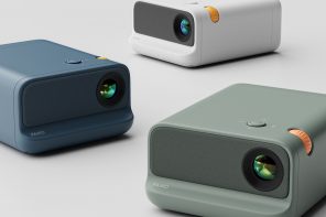 PANO Beam Projector is yet another portable projector ideal for home or camping use