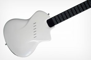Move over Guitar Hero, this MIDI Controller Electric Guitar teaches you how to shred in real life