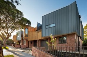 This sustainable townhouse design in Melbourne is simultaneously energy and water efficient