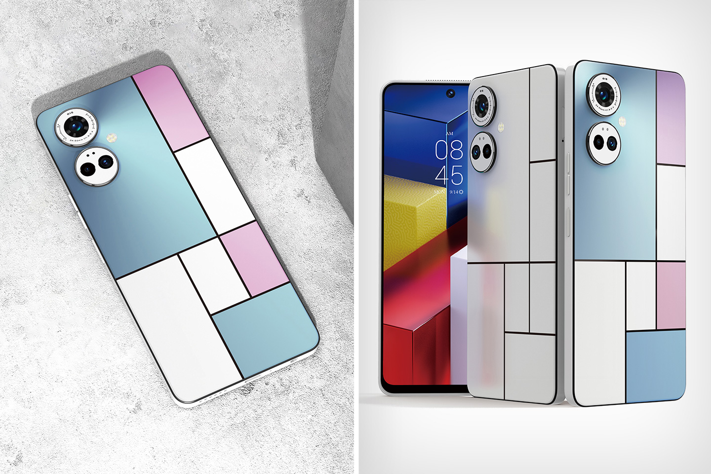 #No this isn’t a modular Project Ara phone – its grid-based design was inspired Manet and Mondrian