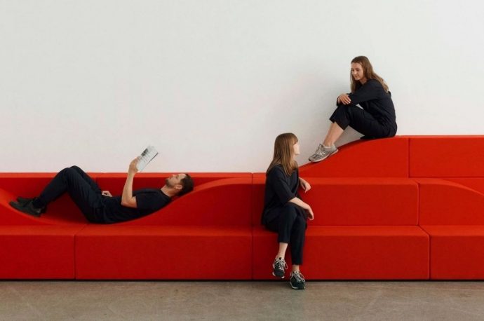 Summit is modular furniture for various office purposes
