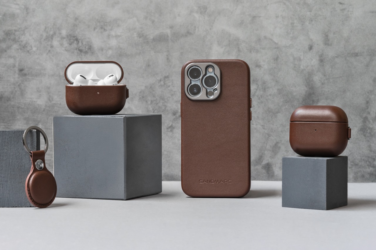 #SANDMARC unveils a series of stunning leather cases + accessories for all your Apple devices