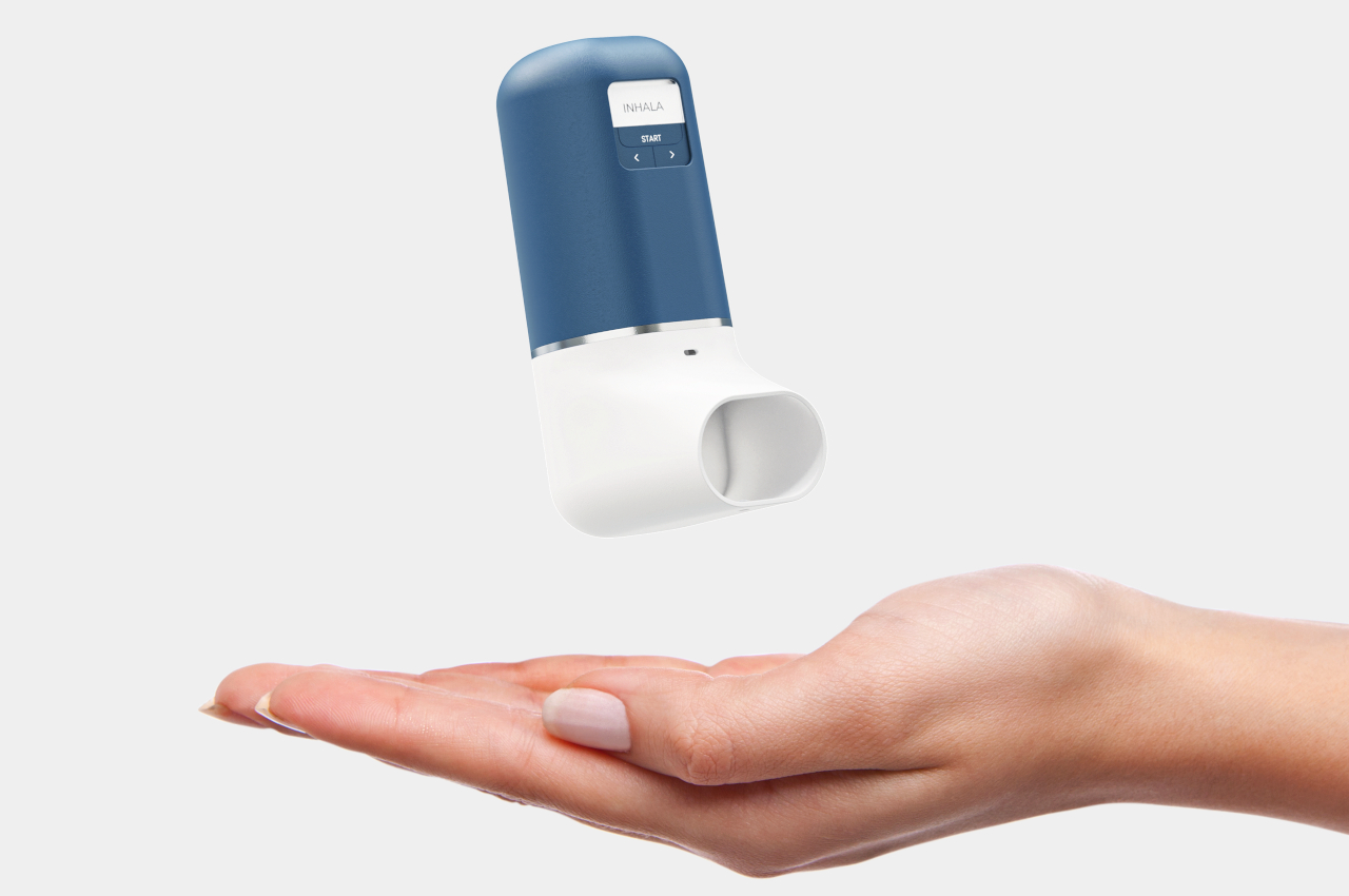 #This asthma inhaler concept makes it easier to take your life-saving puff