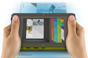 This handheld printer concept reduces waste by printing on any paper size