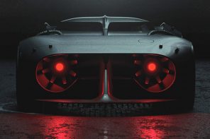 This imposing Jin Roh concept gives off those definitive Batmobile vibes