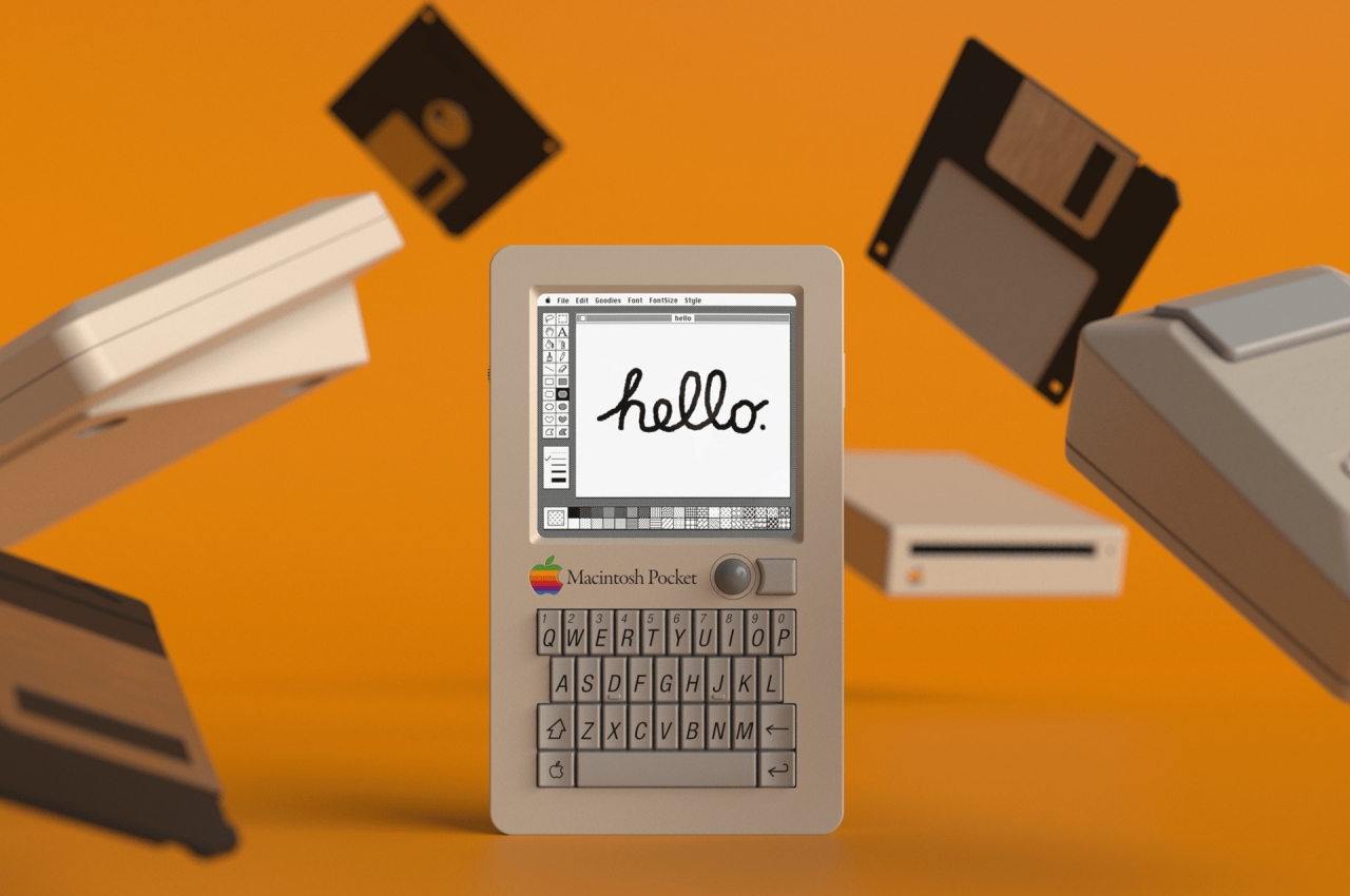 #This Macintosh Pocket computer concept makes us wish we had a time machine