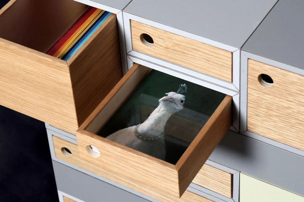 Blick Wooden Drawer Storage Box - Single