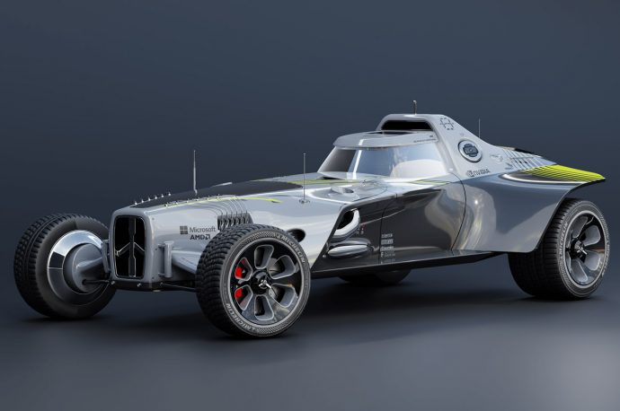 This swanky hot rod got the looks to kill with a powerful heart beating under its hood
