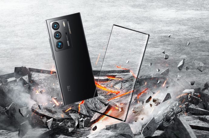 ZTE Axon 40 Ultra takes another stab at the full-screen phone design