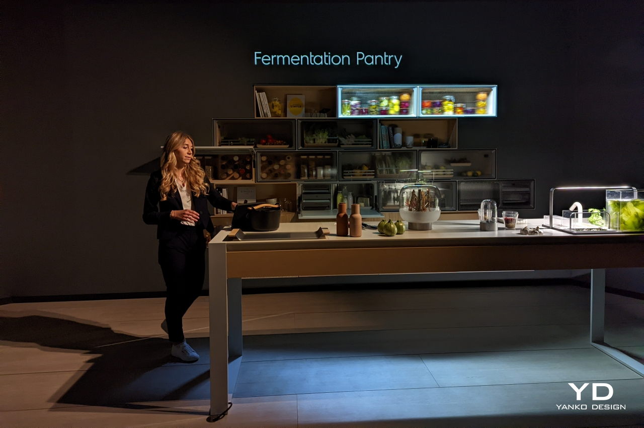 Electrolux GRO kitchen idea gives a refreshing consider on sustainable feeding on